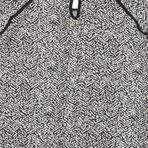 NEXT Womens Black Polka Dot  Pullover Jumper Size 8