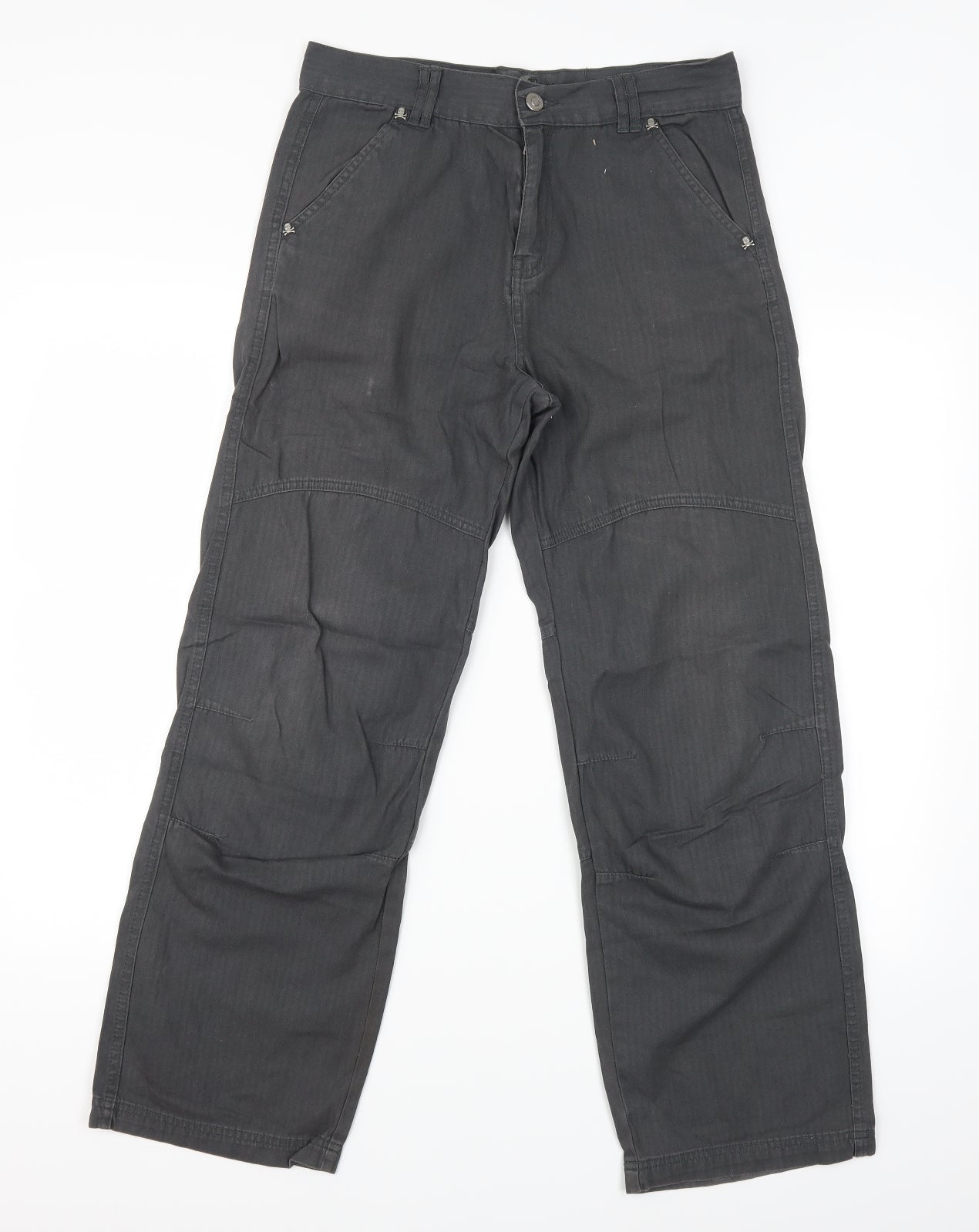 Matalan Boys Grey   Straight Jeans Size 13 Years