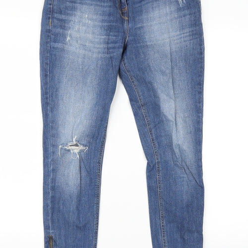 NEXT Womens Blue   Skinny Jeans Size 10 L25 in