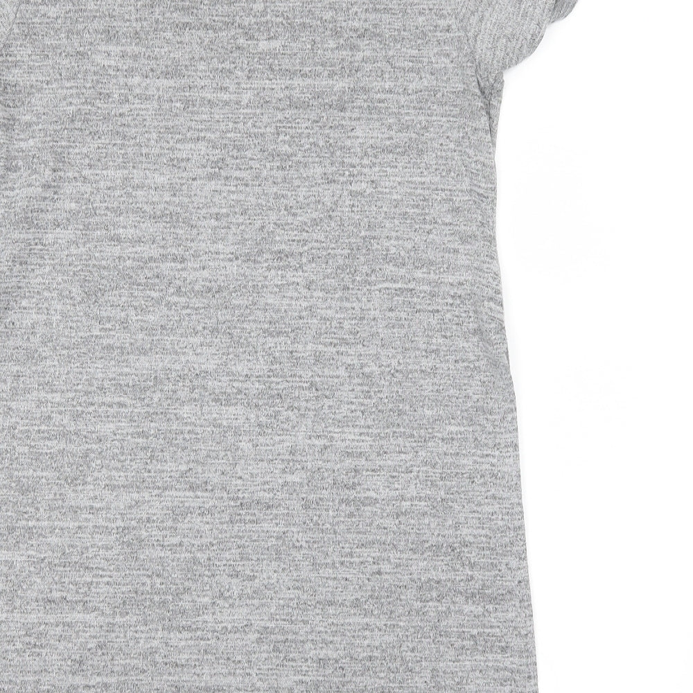 dolls Womens Grey   Basic T-Shirt Size S