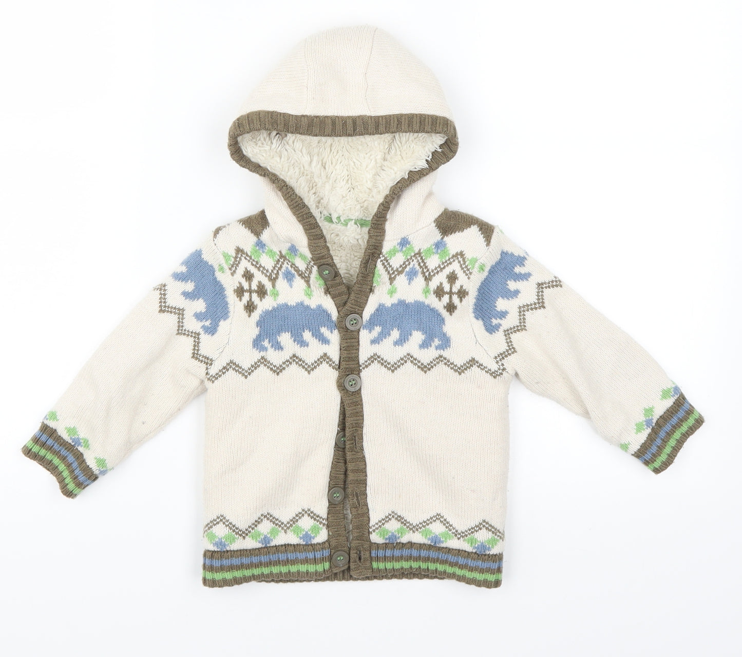 Marks and Spencer Baby Beige   Jacket Coatigan Size 12-18 Months