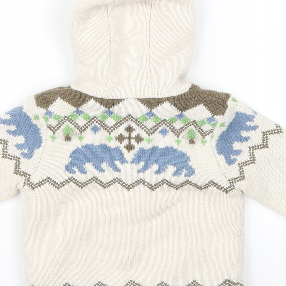 Marks and Spencer Baby Beige   Jacket Coatigan Size 12-18 Months