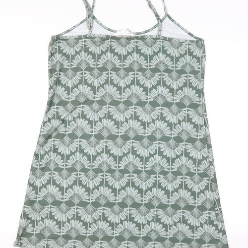 Primark Womens Green Floral  Mini  Size M