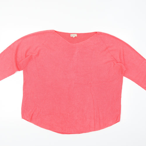 Amanti Womens Pink   Pullover Jumper Size XL