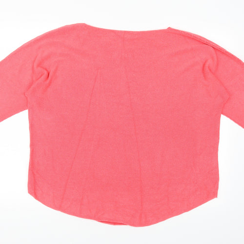 Amanti Womens Pink   Pullover Jumper Size XL