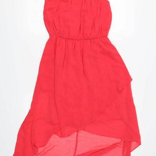 New Look Womens Pink  Chiffon Trapeze & Swing  Size 8