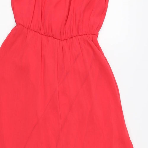 New Look Womens Pink  Chiffon Trapeze & Swing  Size 8