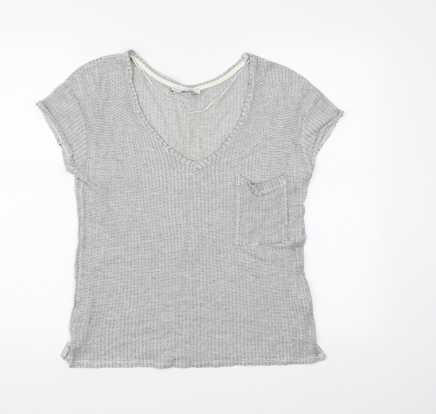 Zara Womens Grey   Basic T-Shirt Size S