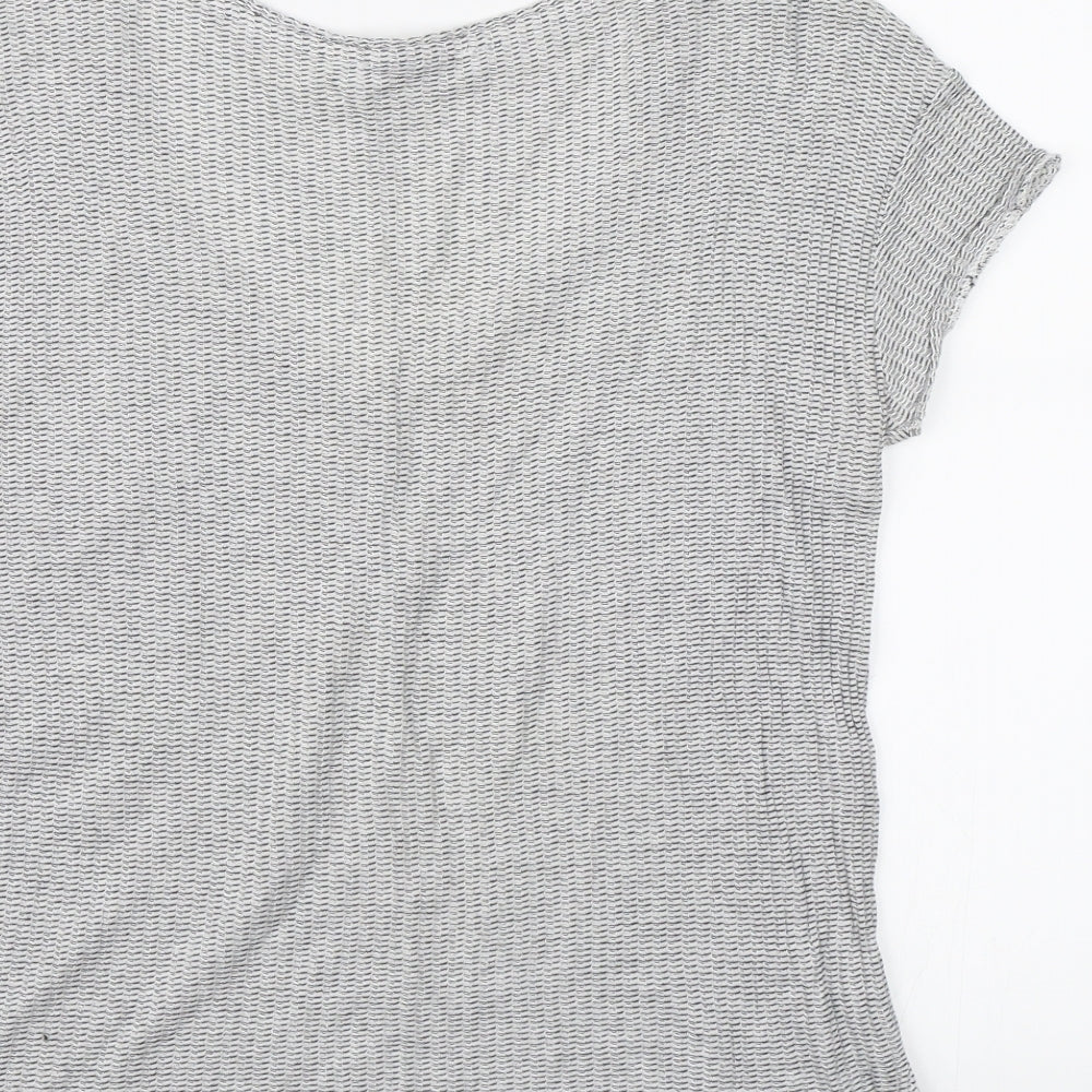 Zara Womens Grey   Basic T-Shirt Size S