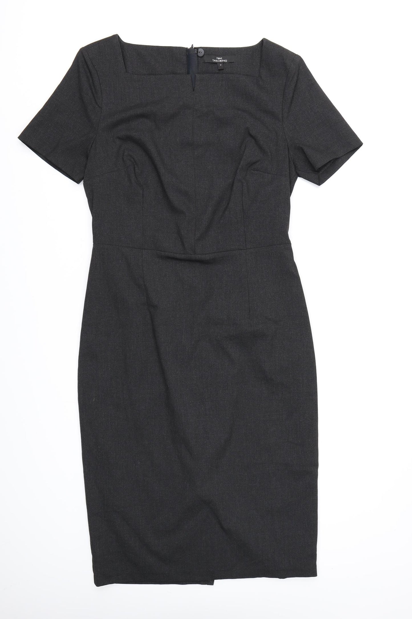 NEXT Womens Grey  Rayon A-Line  Size 12