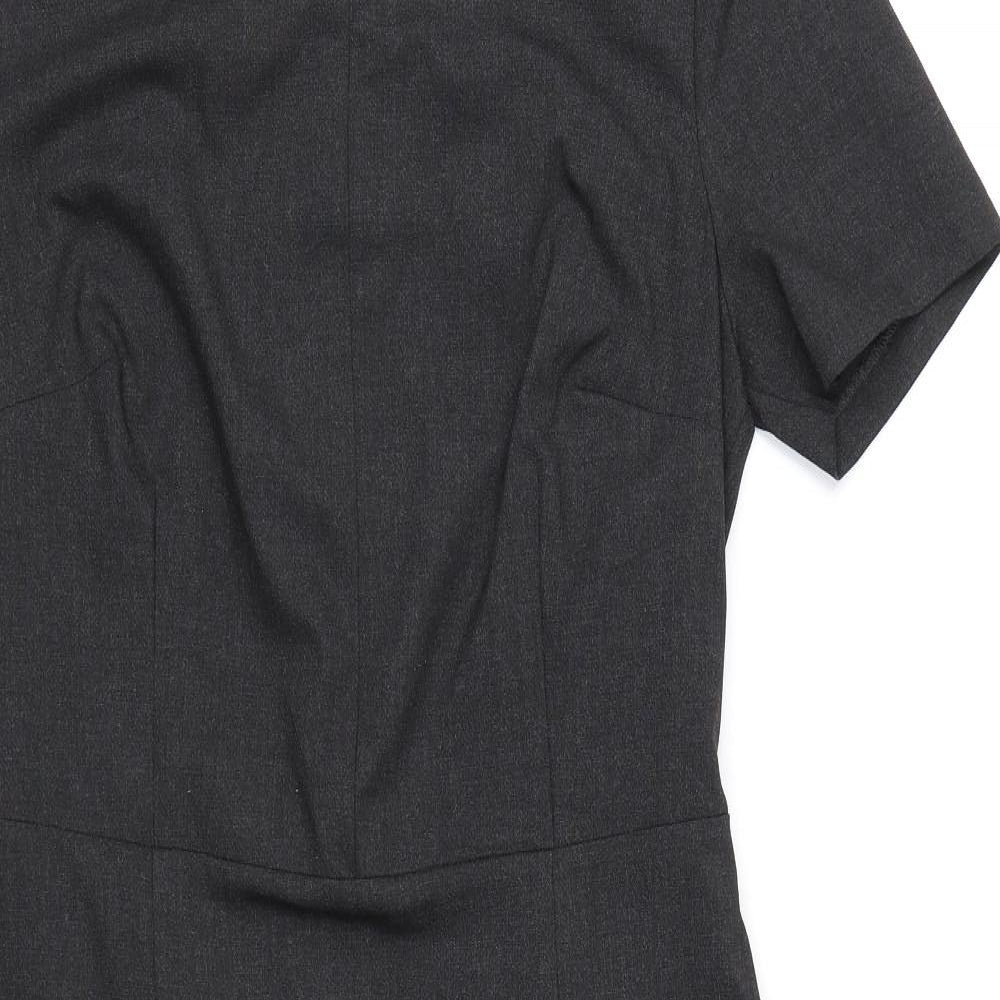 NEXT Womens Grey  Rayon A-Line  Size 12