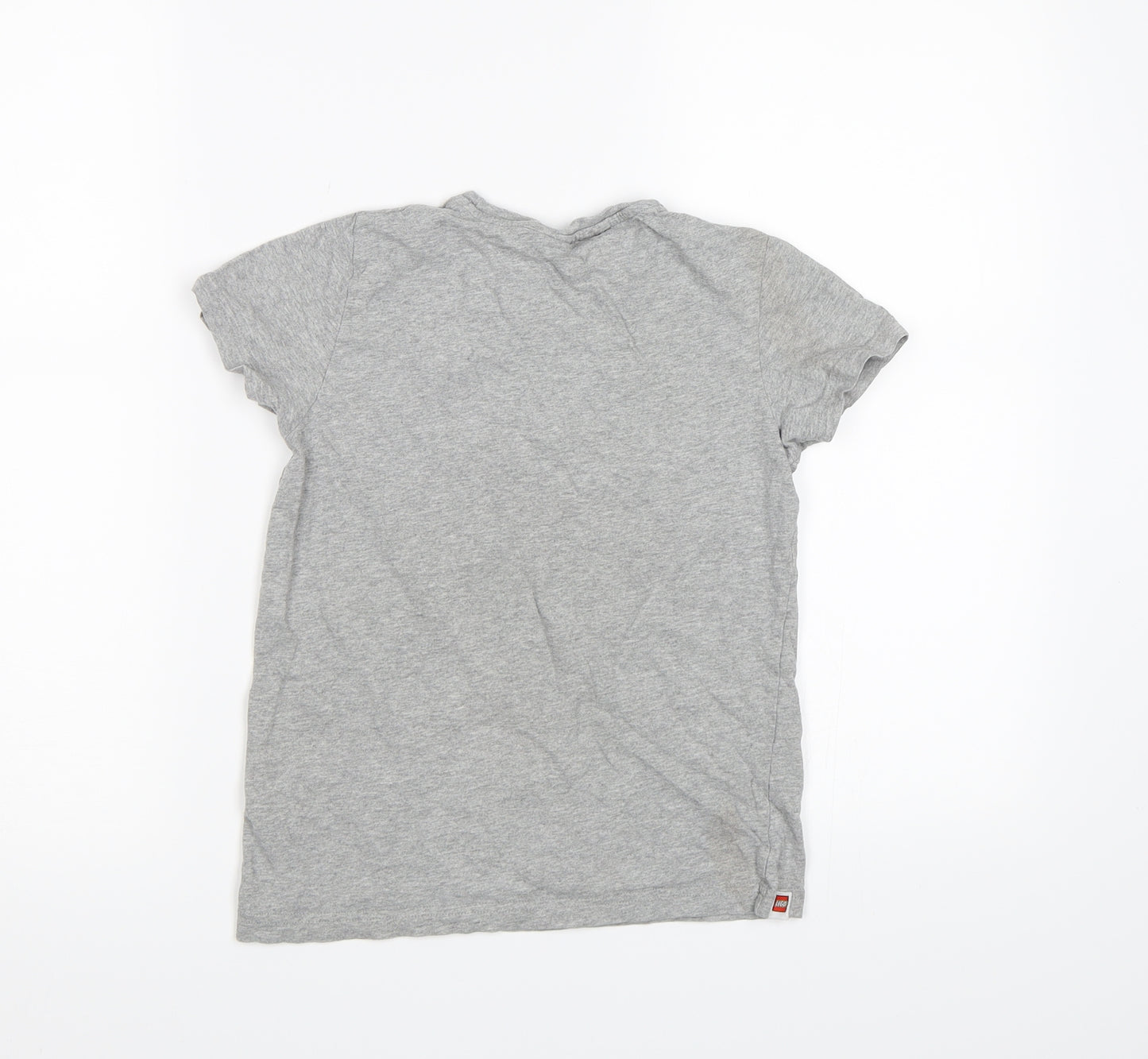 NEXT Boys Grey   Basic T-Shirt Size 8 Years  - Lego Ninjago