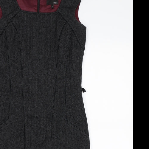 NEXT Womens Grey  Rayon A-Line  Size 6