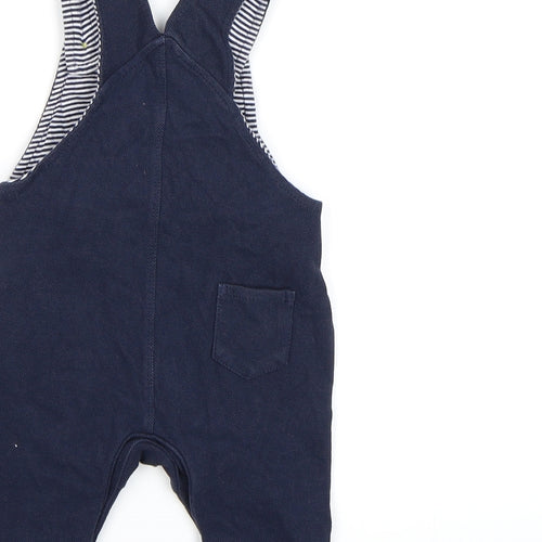 Debenhams Boys Blue   Romper One-Piece Size 0-3 Months  - Dungaree