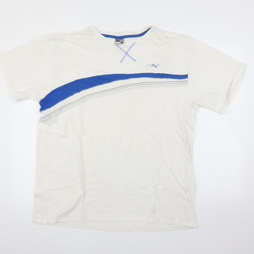 maxed Mens White    T-Shirt Size XL