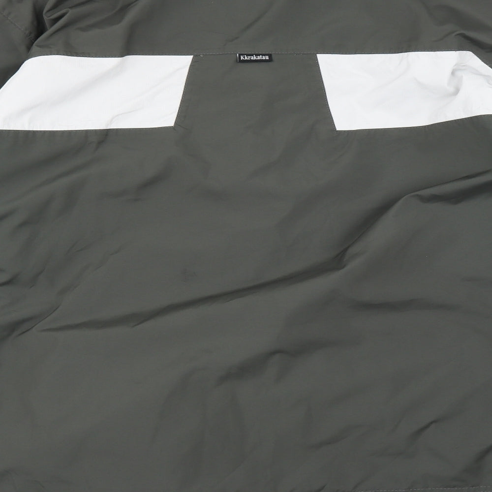 Kkrakatau Mens Green   Jacket  Size M