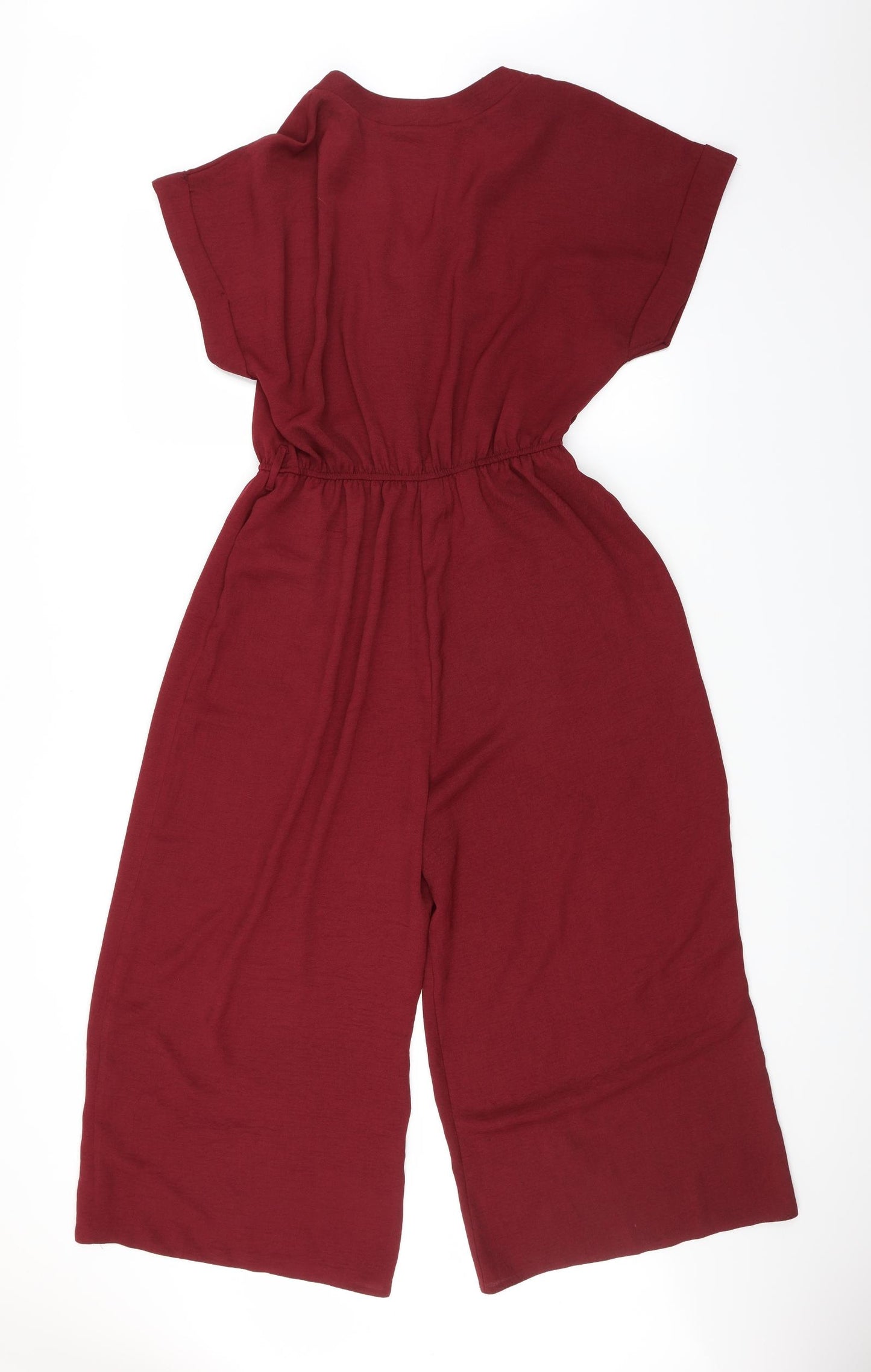 New Look Womens Red   Bodysuit One-Piece Size 12