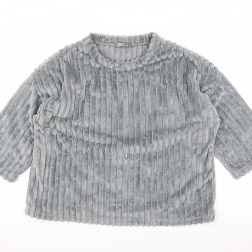 Nutmeg Womens Grey   Pullover Jumper Size 16