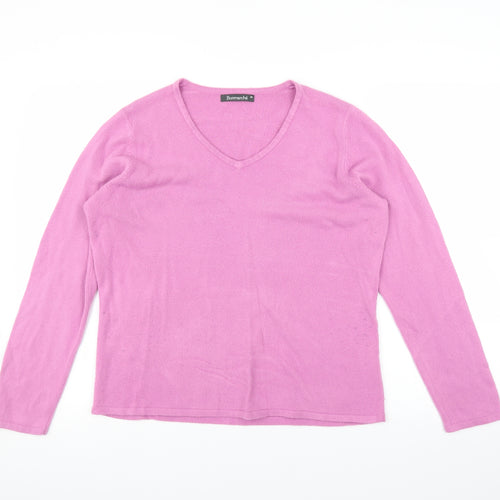 Bonmarché Womens Purple   Pullover Jumper Size M