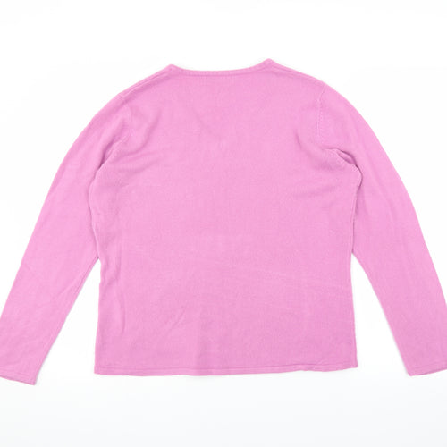 Bonmarché Womens Purple   Pullover Jumper Size M