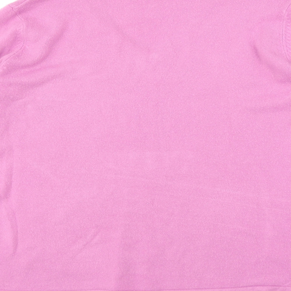 Bonmarché Womens Purple   Pullover Jumper Size M
