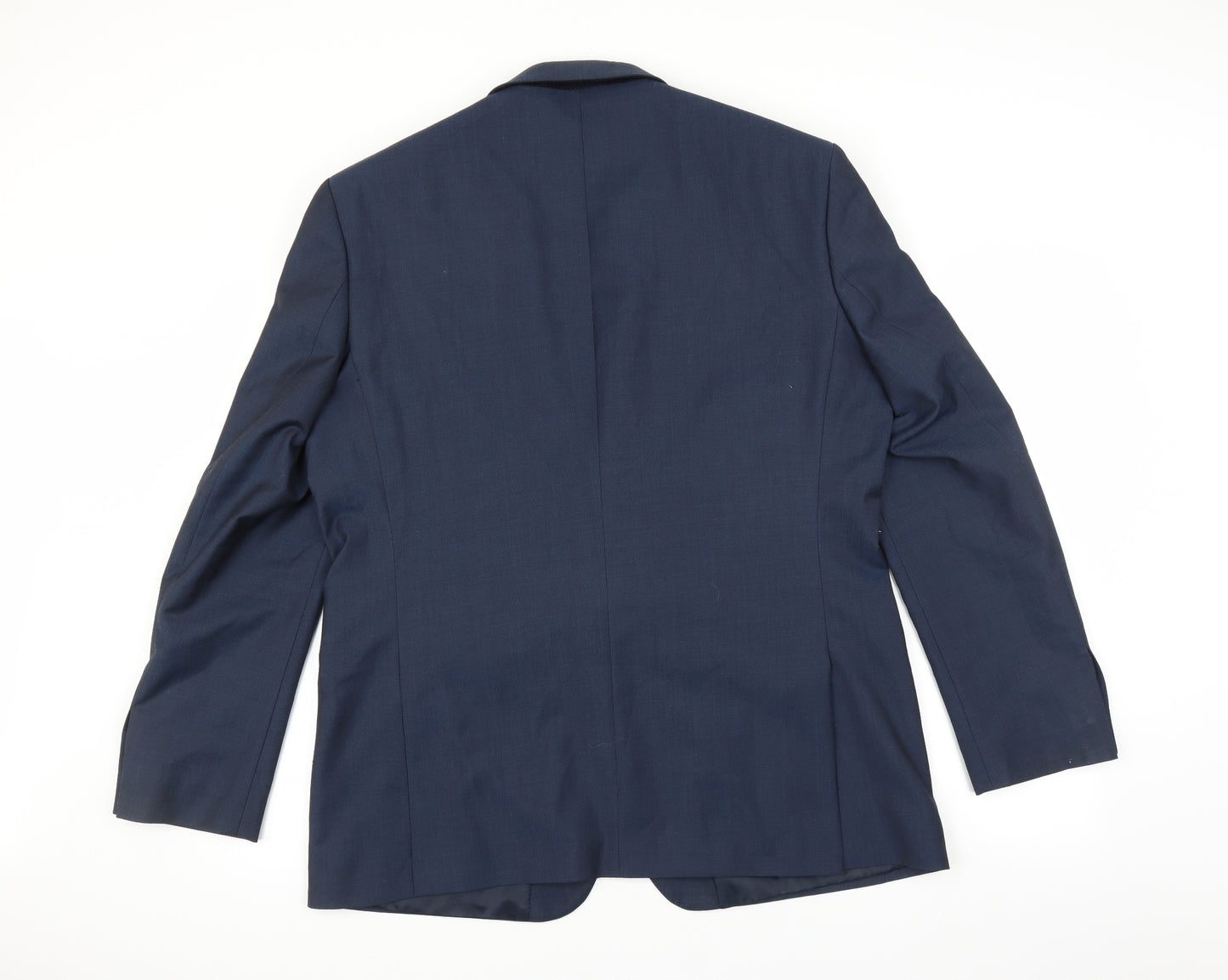 k.j Mens Blue   Jacket Suit Jacket Size 44