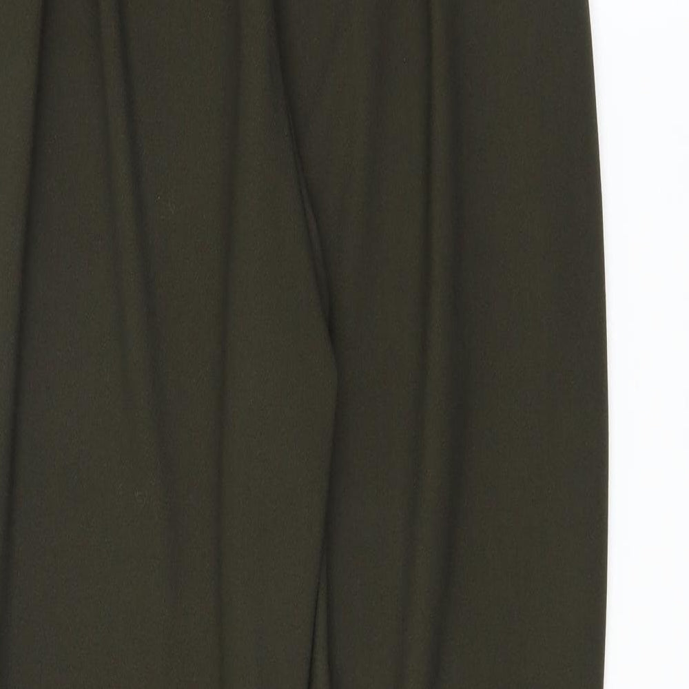 shosho Womens Green   Trousers  Size L L27 in