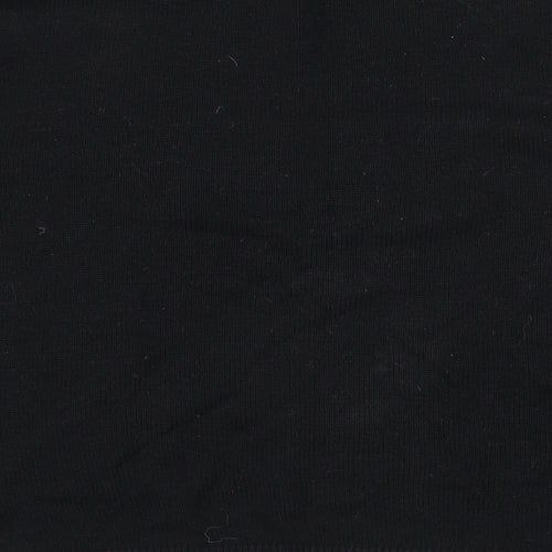 Papaya Womens Black  Knit Pullover Jumper Size M