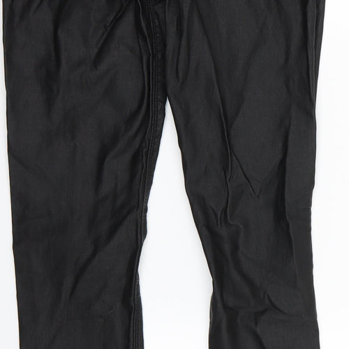 Denim Co Womens Black   Jegging Trousers Size 10 L28 in