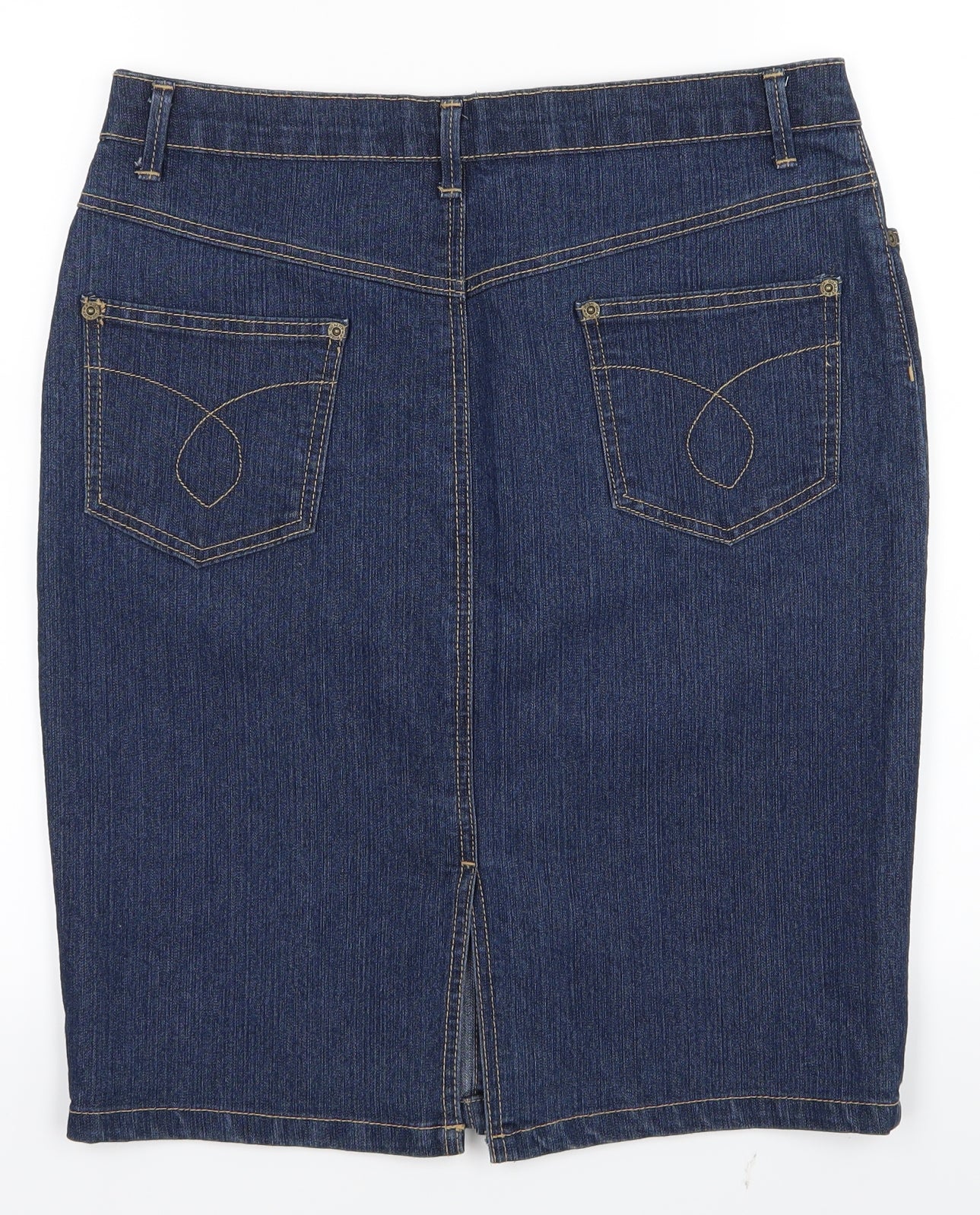 Dorothy Perkins Womens Blue   A-Line Skirt Size 12