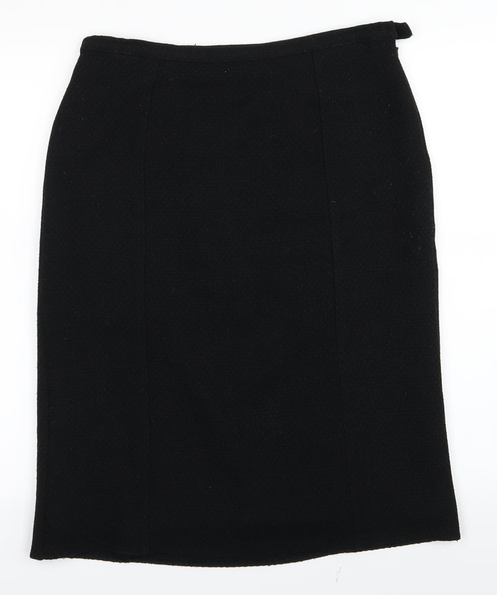 BHS Womens Black Straight & Pencil Skirt Size 12