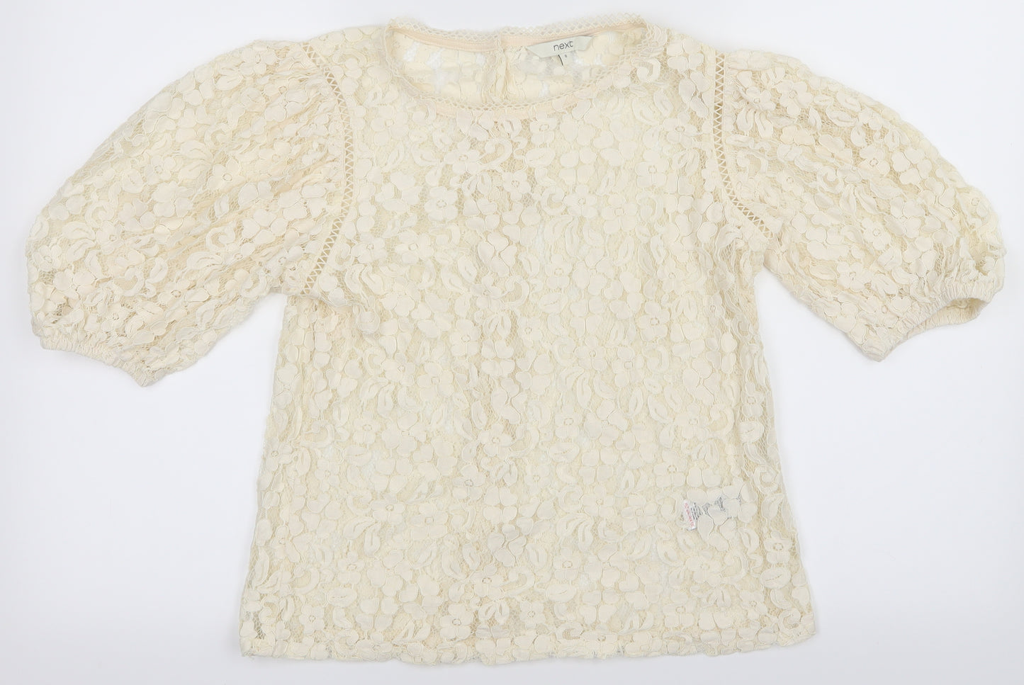 NEXT Womens White   Basic Blouse Size 8