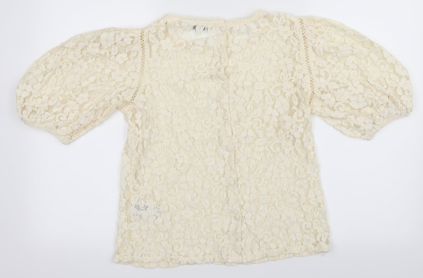 NEXT Womens White   Basic Blouse Size 8