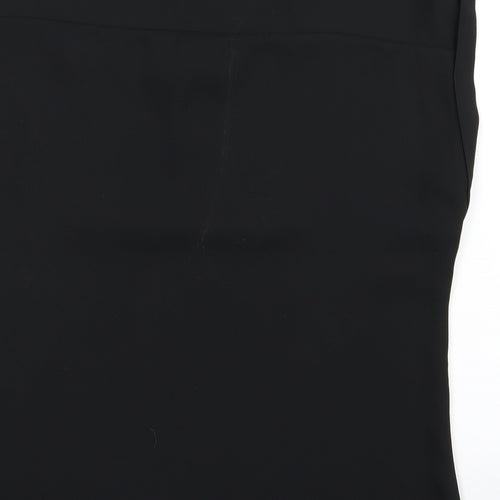 NEXT Womens Black   Basic Button-Up Size 10