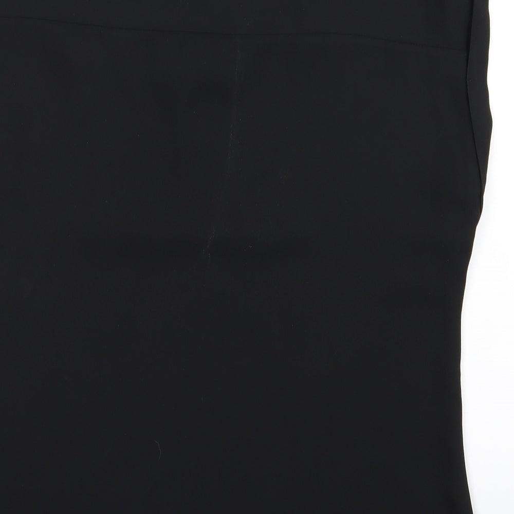 NEXT Womens Black   Basic Button-Up Size 10