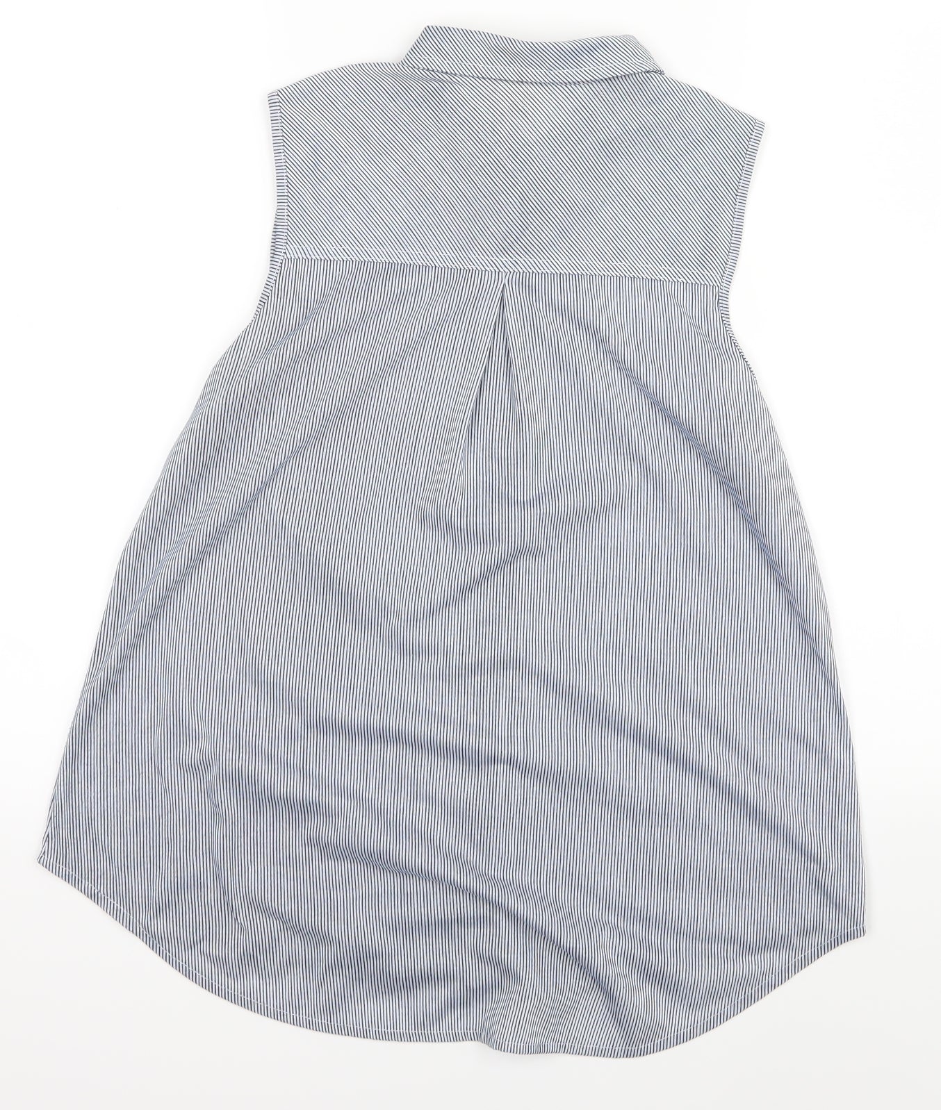 Pre Worn Womens Blue Striped  Basic Tank Size M