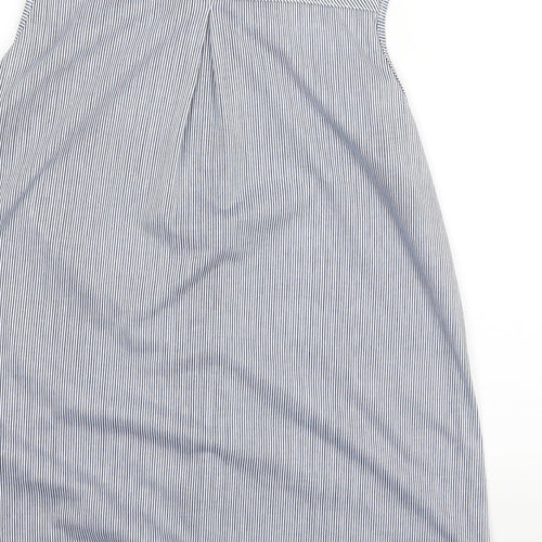 Pre Worn Womens Blue Striped  Basic Tank Size M