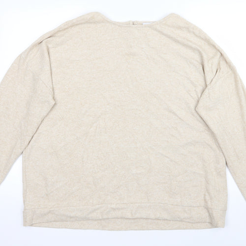 Papaya Womens Beige   Pullover Jumper Size 18