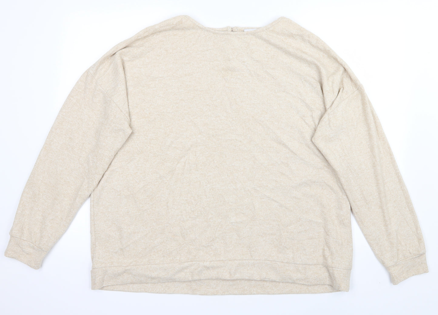 Papaya Womens Beige   Pullover Jumper Size 18