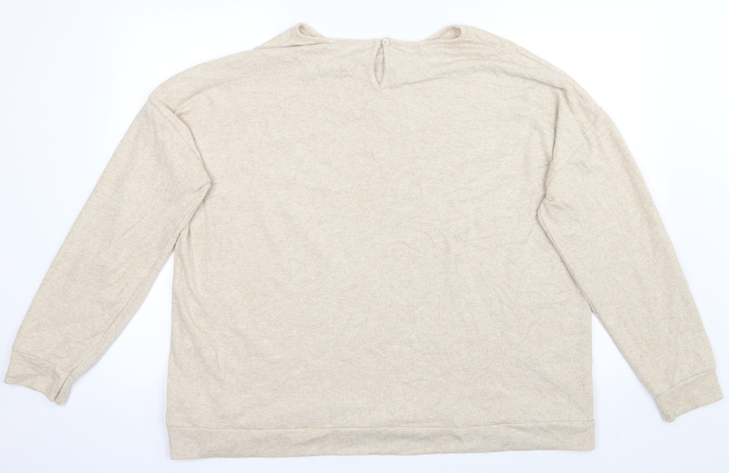 Papaya Womens Beige   Pullover Jumper Size 18