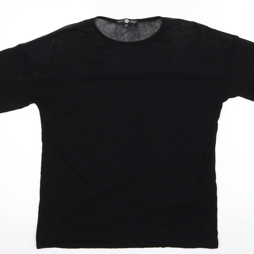 Daisy Street Womens Black   Basic T-Shirt Size M