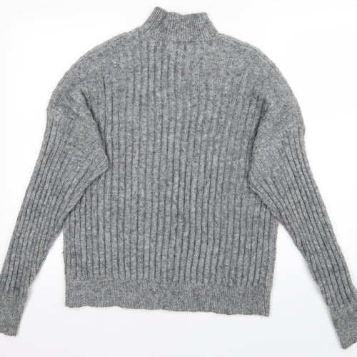 Primark Womens Grey   Pullover Jumper Size M