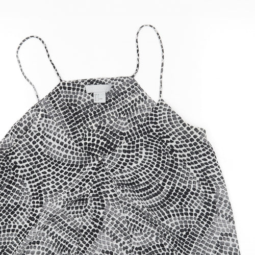 H&M Womens Black   Camisole Tank Size 10  - 100% polyester