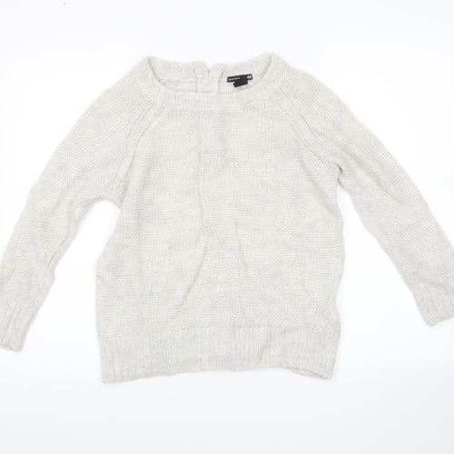 H&M Womens Grey   Pullover Jumper Size S
