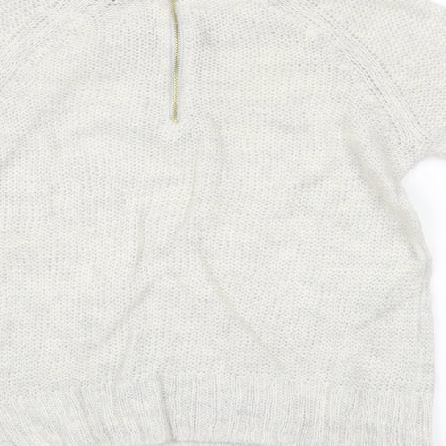 H&M Womens Grey   Pullover Jumper Size S