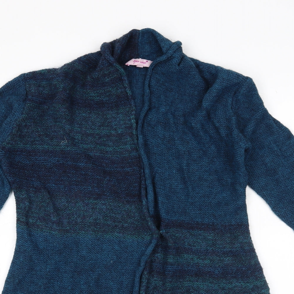 Per Una Womens Blue   Cardigan Jumper Size S