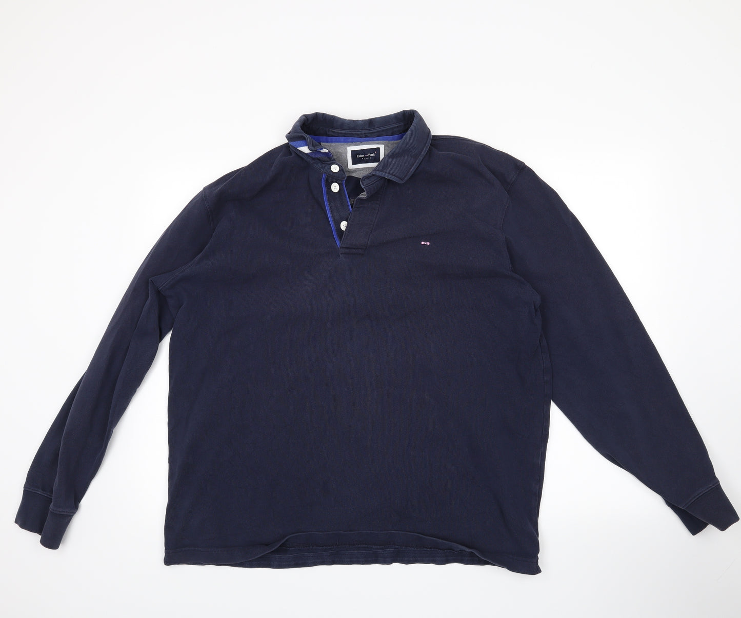 Eden Park Womens Blue   Basic Polo Size 2XL  - french flair