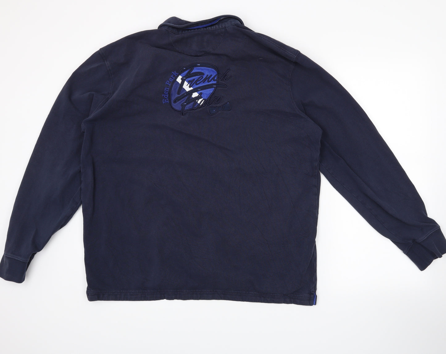 Eden Park Womens Blue   Basic Polo Size 2XL  - french flair
