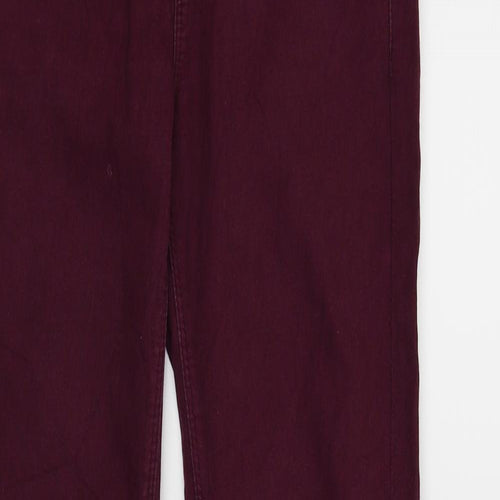 Oasis Womens Purple   Jegging Jeans Size 8 L29 in - Back pockets