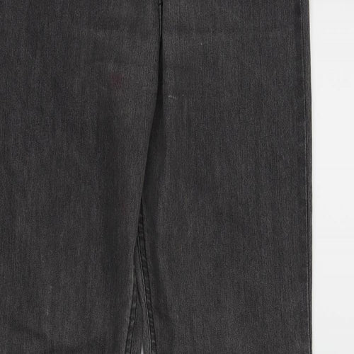 H&M Womens Grey   Skinny Jeans Size 10 L30 in